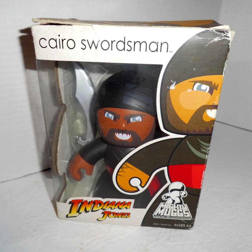 Mighty Muggs, Cairo Swordsman, Indiana Jones, 6" Figure In Box